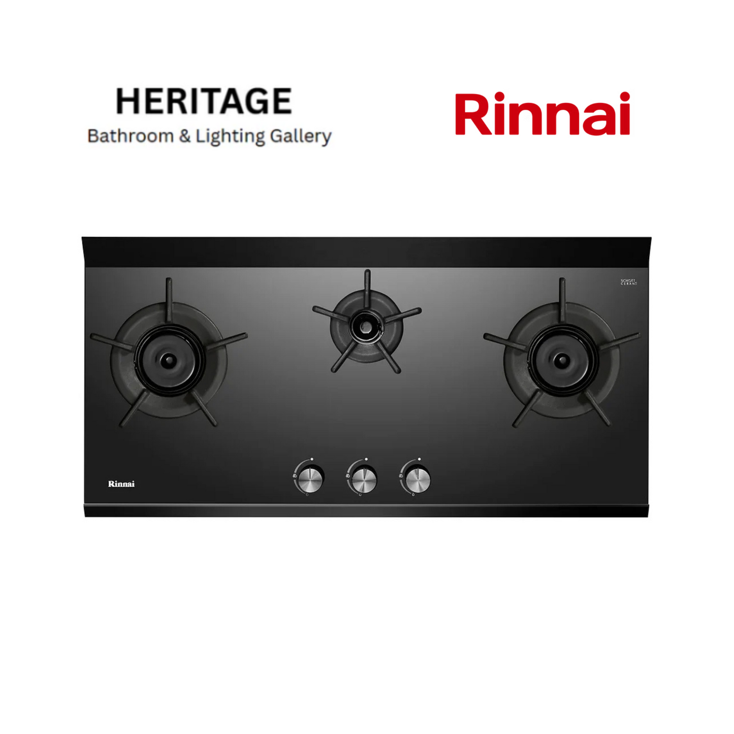 RINNAI RB-3CGN 3 INNER BURNER HOB