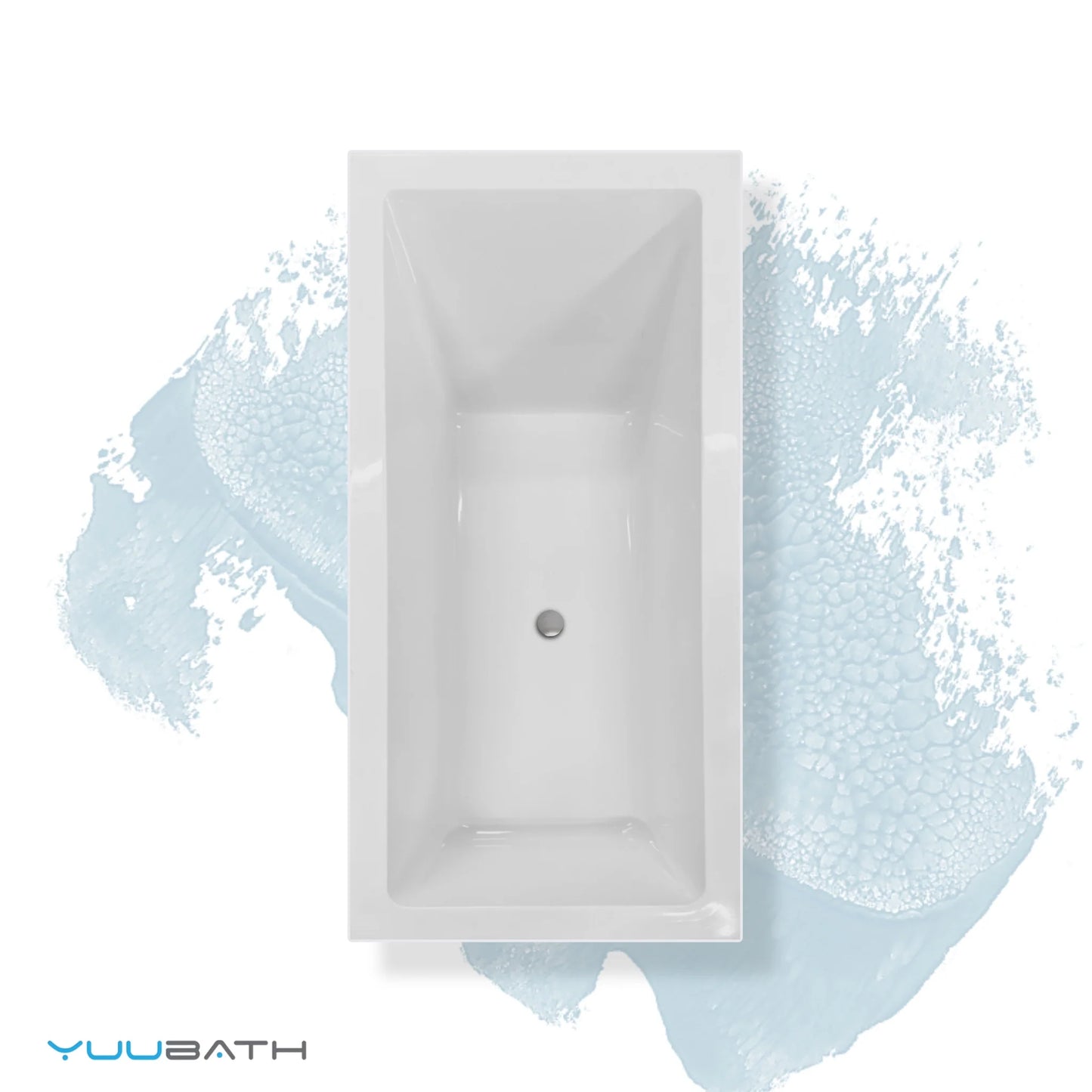 YuuBath Kerry Series Built-In Acrylic Bathtub
