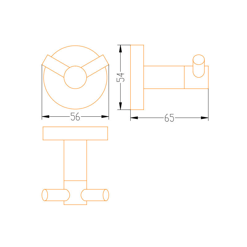 Aalto JM32RG Robe Hook