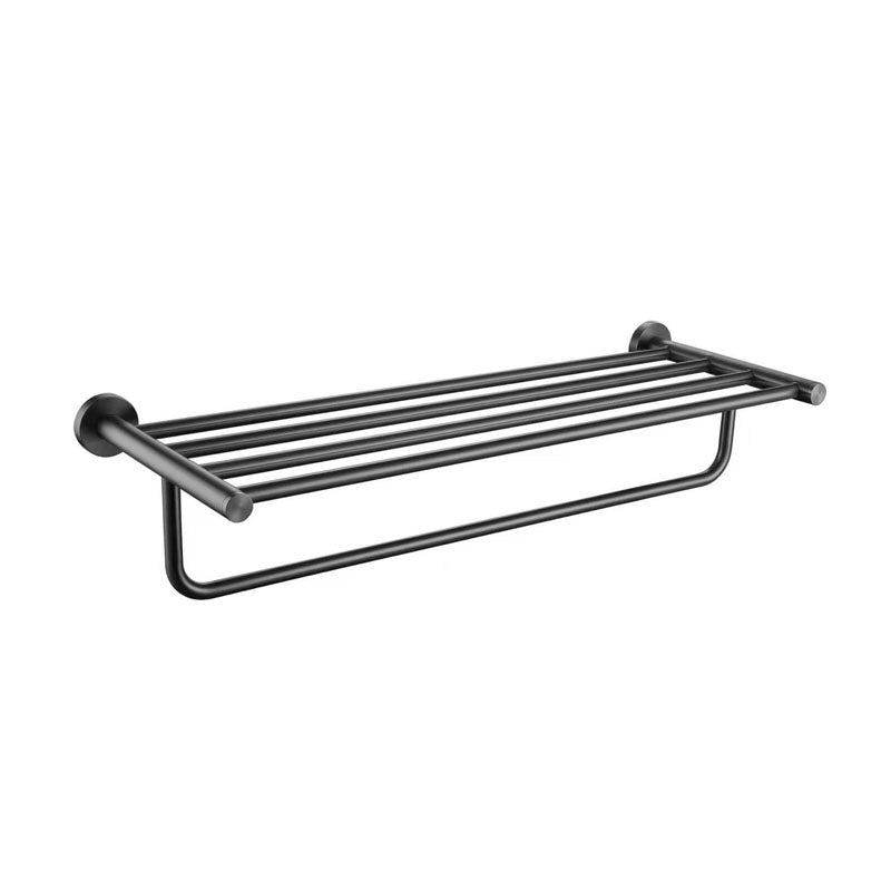 Aalto Gun Metal Towel Rack (61cm)