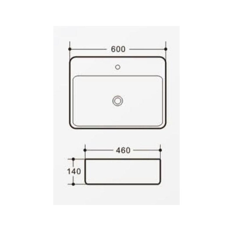 AALTO K479 WALL MOUNT/ TOP BASIN