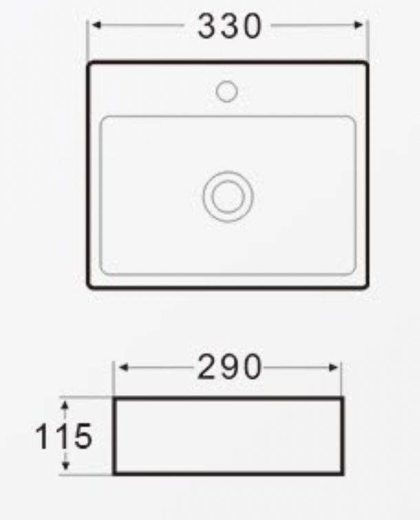 AALTO K51 WALL MOUNT/ TOP BASIN