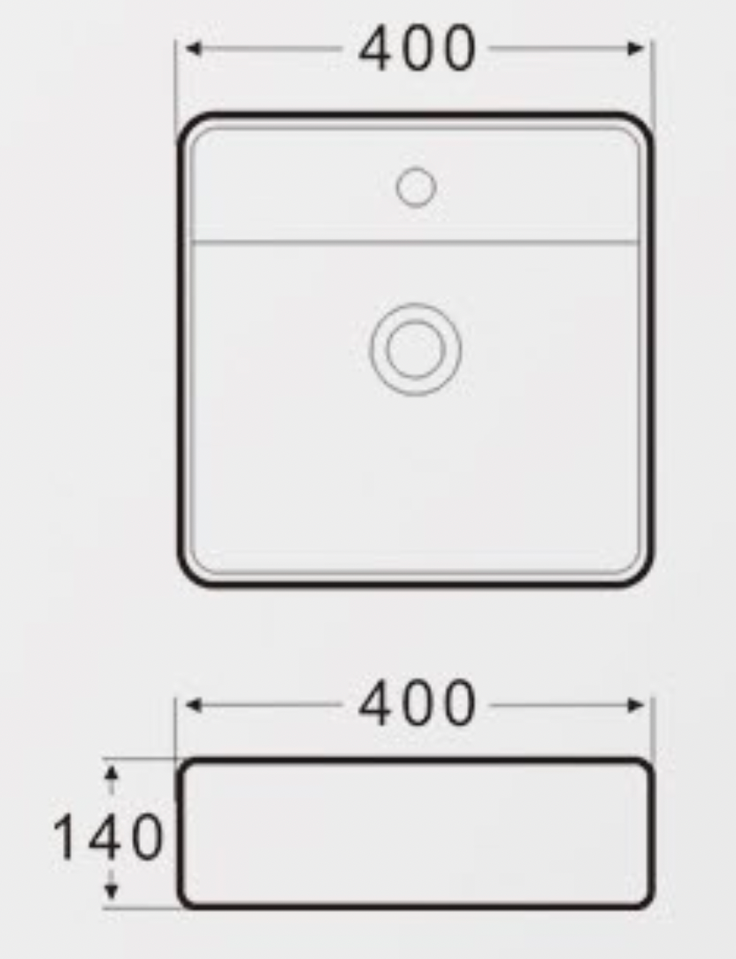 AALTO K55A WALL MOUNT/ TOP BASIN