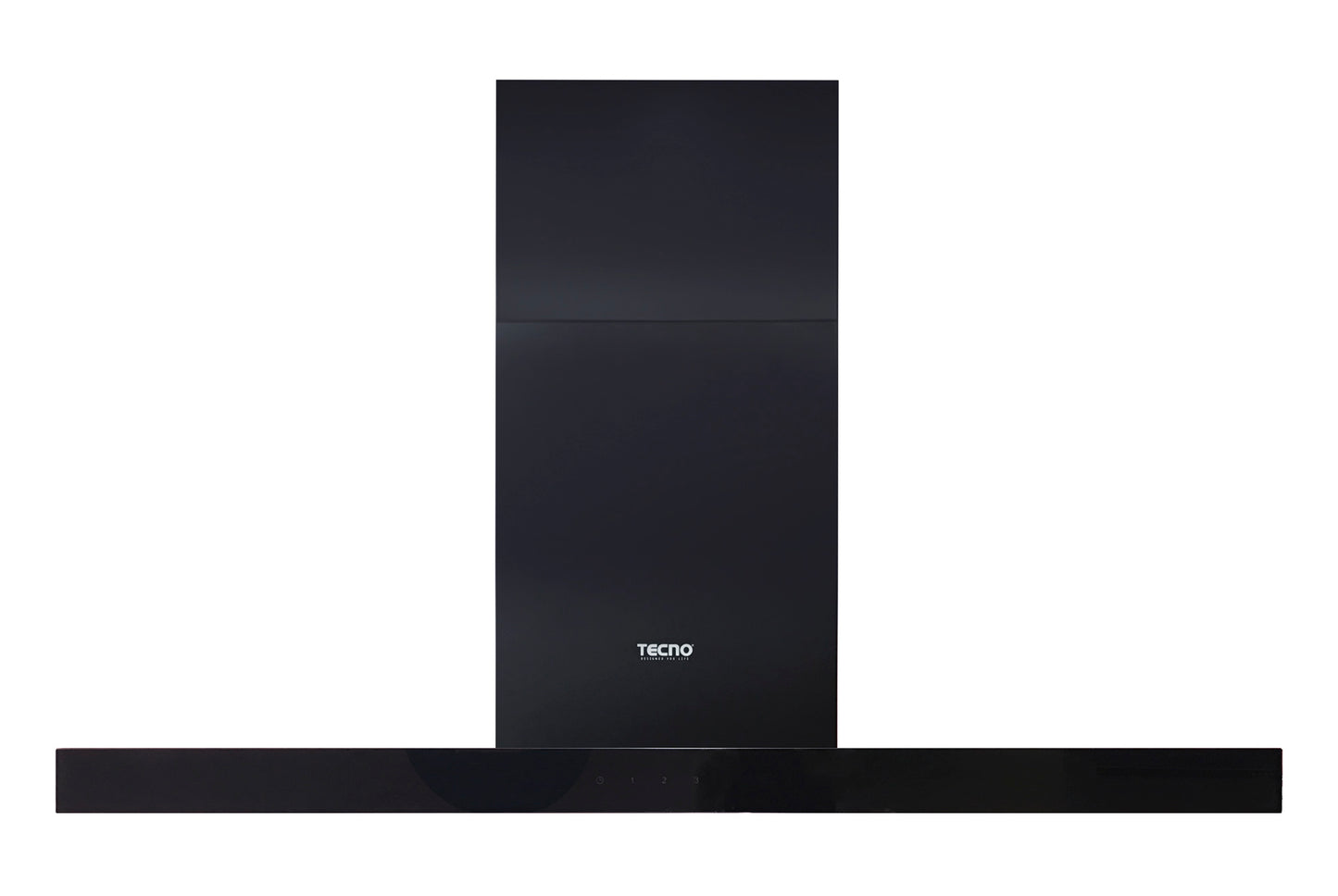 Tecno Matte Black Chimney Cooker Hood