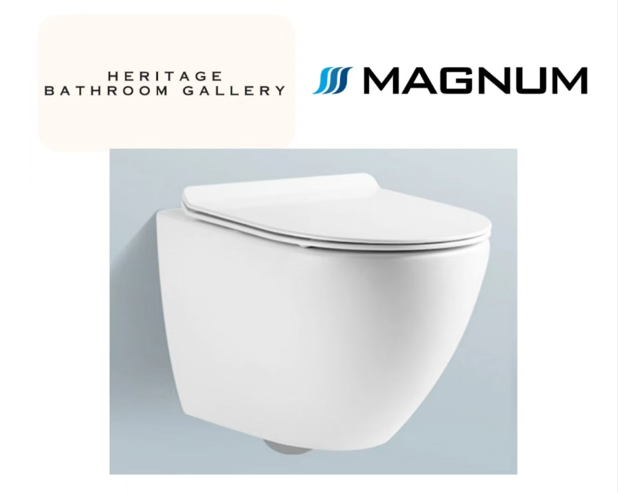 Magnum M905S Wall Hung Toilet Bowl