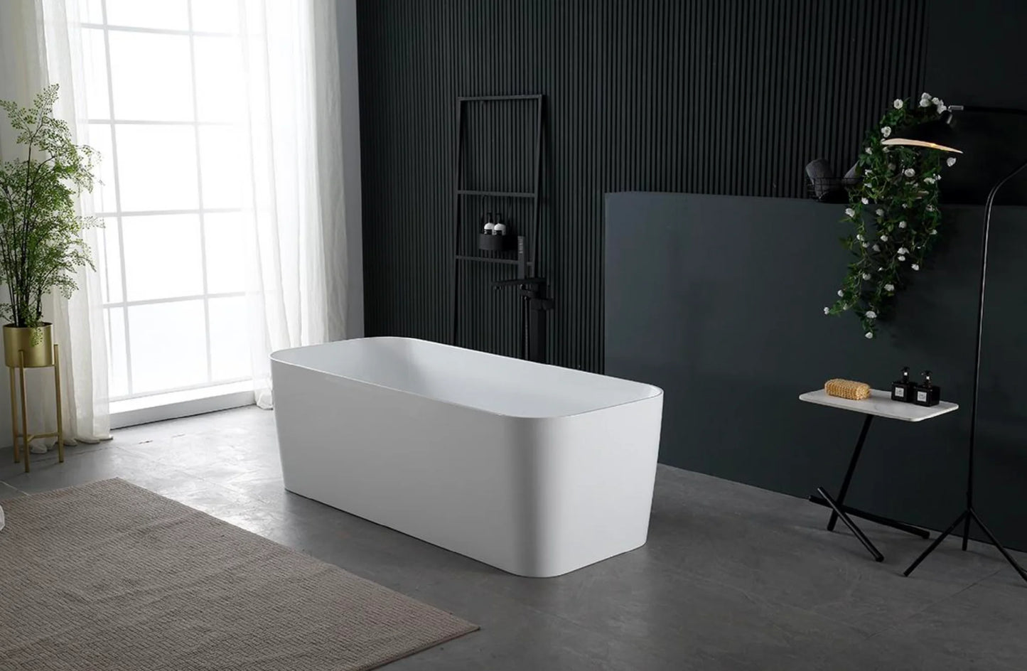YuuBath MALO Series Free-standing Acrylic Bathtub