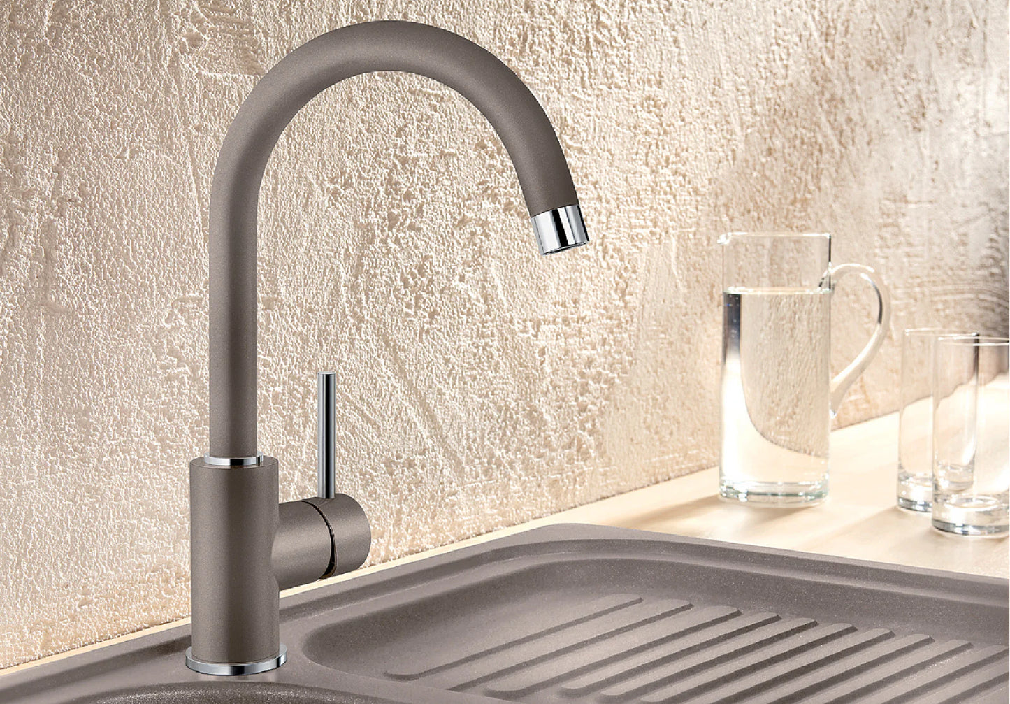 Blanco Mida Anthracite Sink Mixer