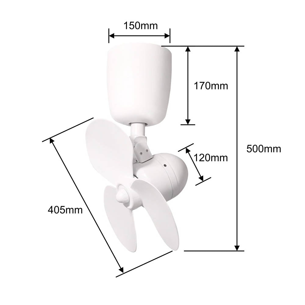 PO Storm Vspec-IV Corner Fan
