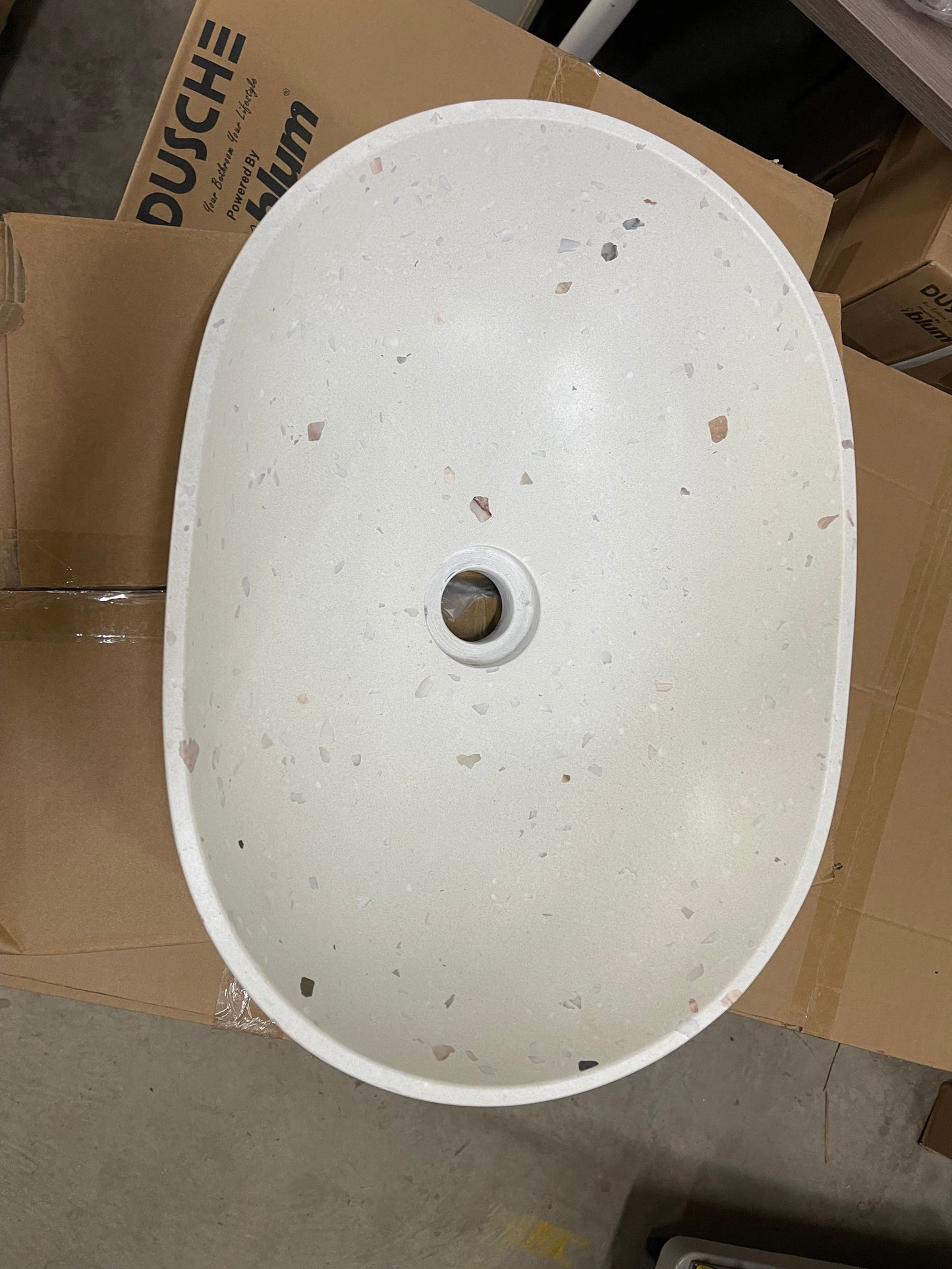 DUSCHE 1001108STZW BASIN (49CM)