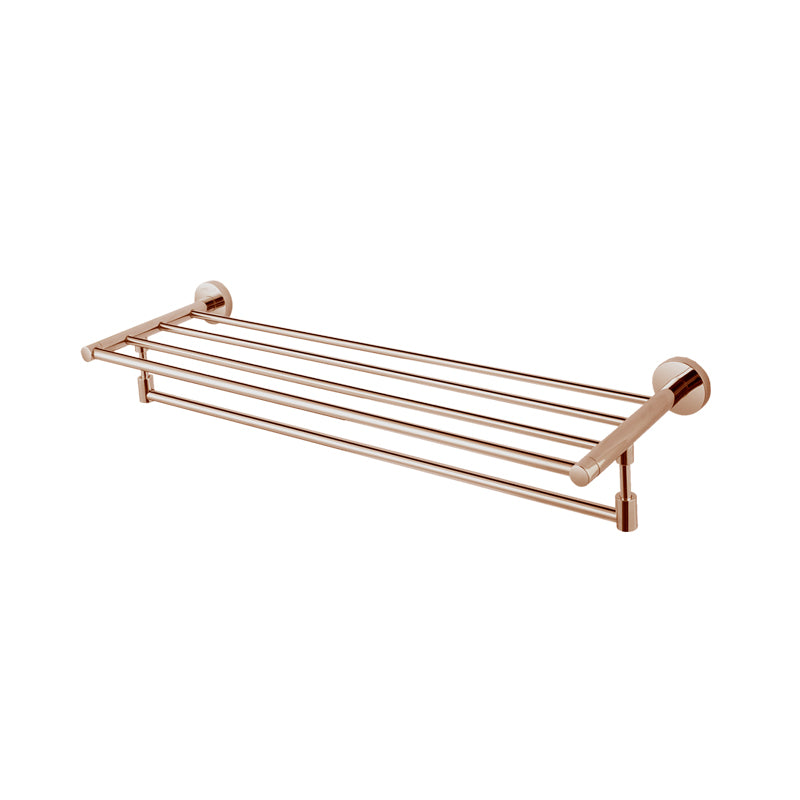 Aalto Rose Gold Towel Rack (64cm)