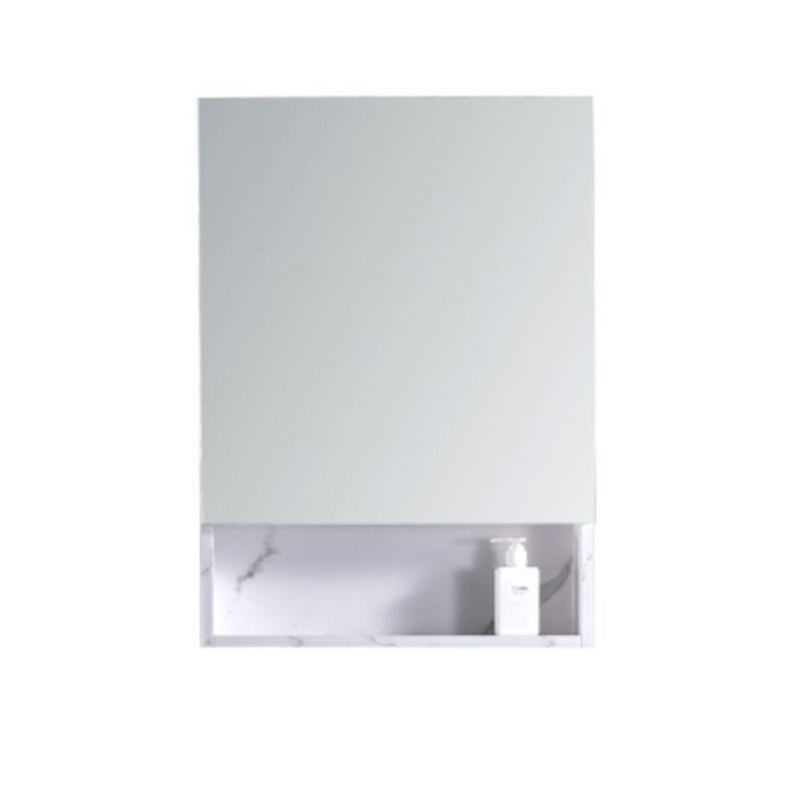 AALTO MC-P3053-PV14 WHITE MARBLE MIRROR CABINET