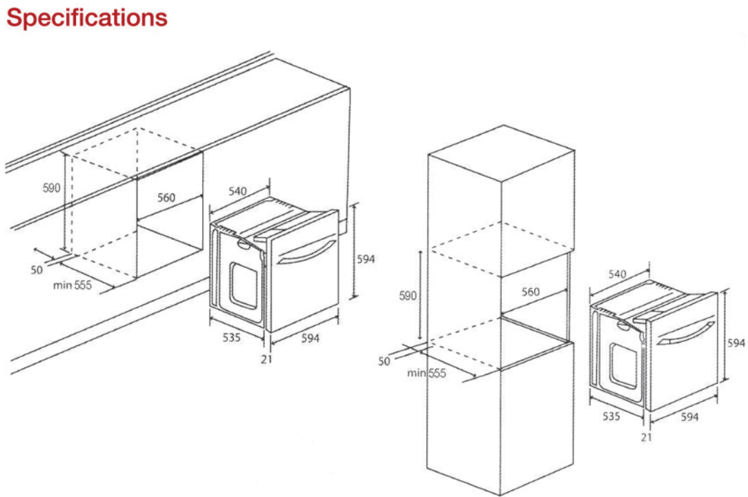 RINNAI RBO-5CSI OVEN (61L)