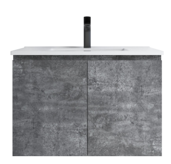 Dusche 2007103MG 75cm Basin Cabinet - (Marble Grey)