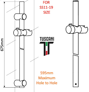 Tuscani S11-25 +R11 Hand Shower Set