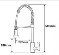 Nobel VS-5688-SS Kitchen tap