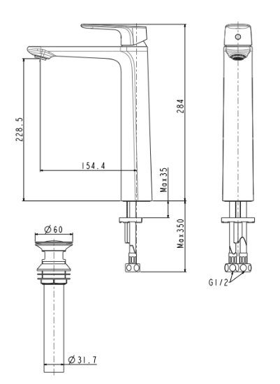 American Standard FFAS1702-1015L0BC0 Signature Mixer tap