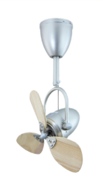 Vento Fino3 16" Matt Silver Corner Fan