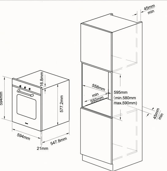 RINNAI RO-E6206XA-EM OVEN (70L)