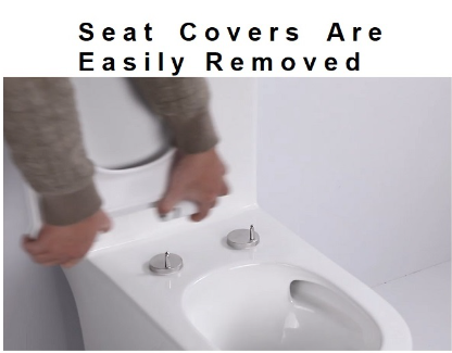 EACO T988 One-Piece Toilet Bowl (Tornado Flush)