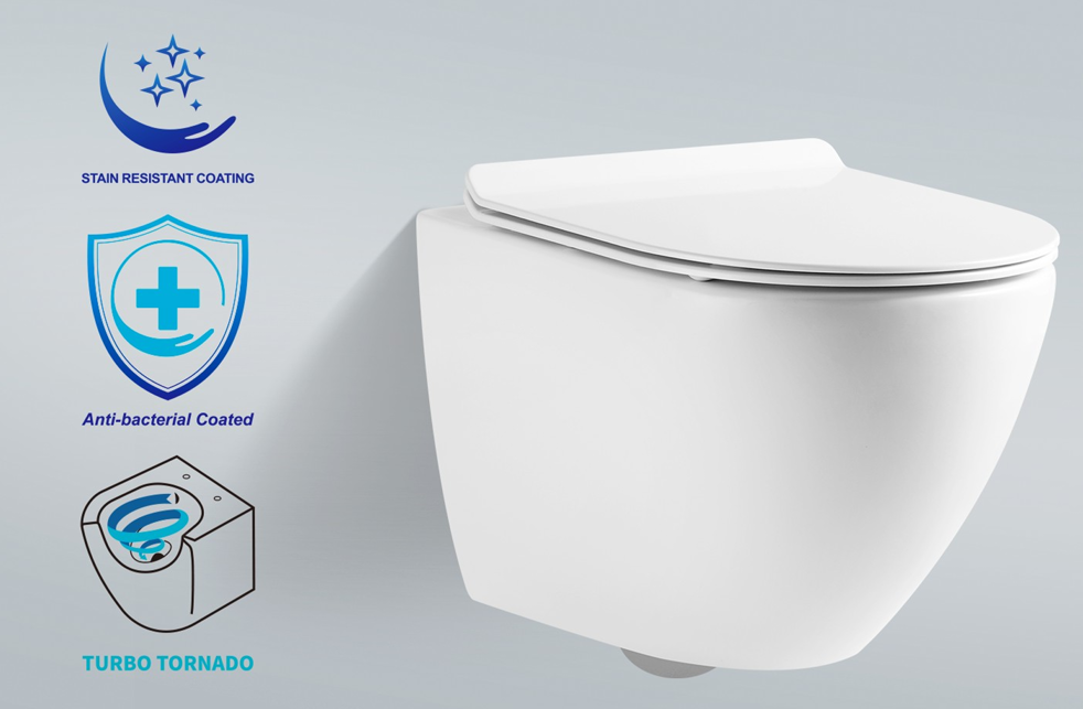 Magnum M905 Wall Hung Toilet Bowl