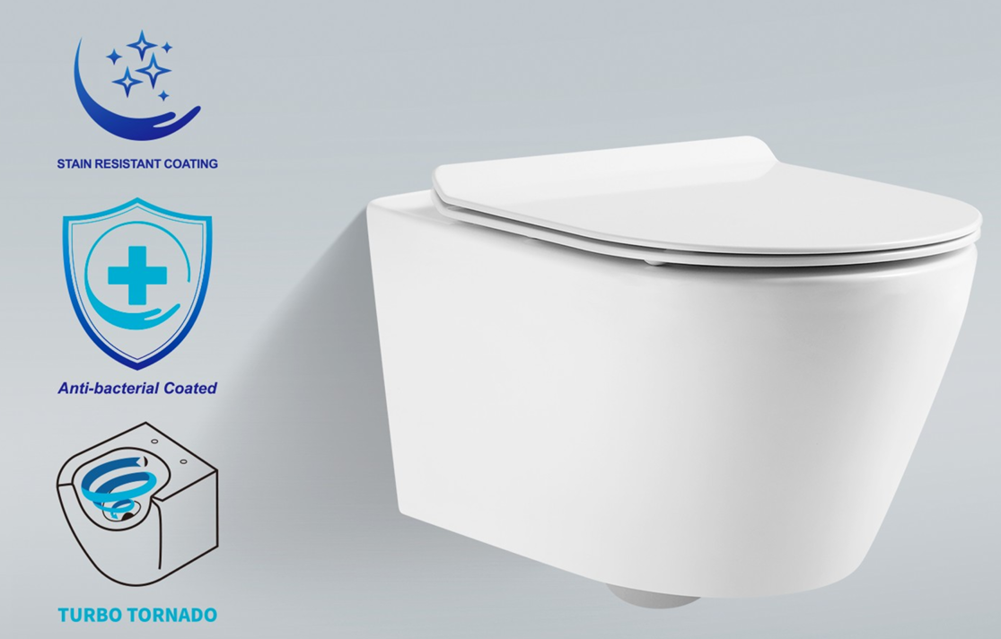 Magnum M907 Wall Hung Toilet Bowl