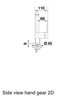 Blanco Linus Rock Grey Sink Mixer