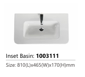 Dusche 2008103FGY 80cm Basin Cabinet - (Fluted Grey)