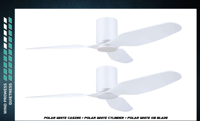 PO Gust Vspec IV 34"/ 44" Ceiling Fan