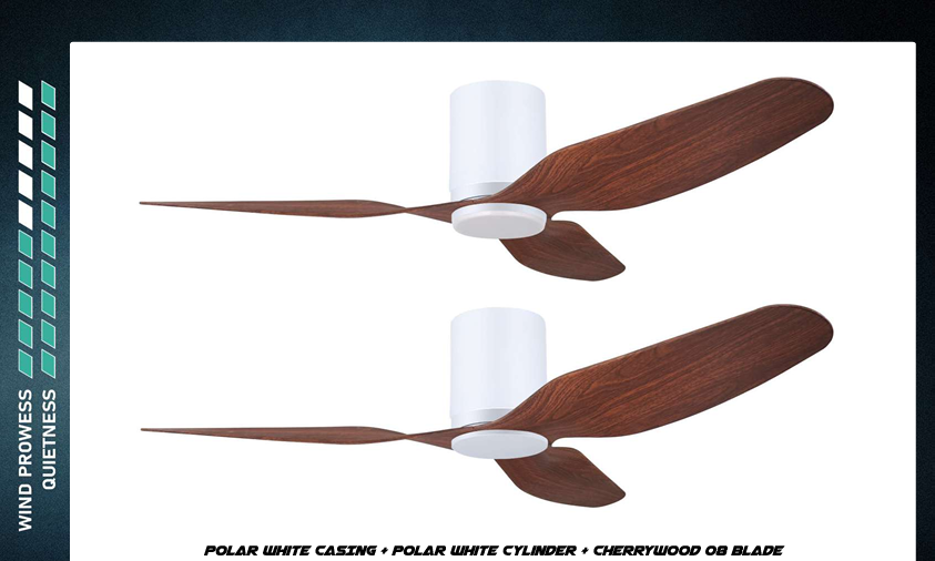 PO Gust Vspec IV 34"/ 44" Ceiling Fan