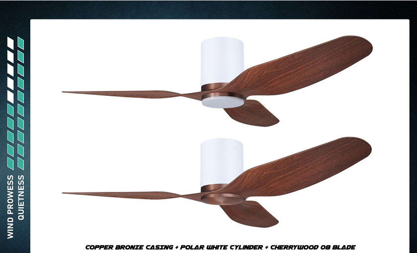 PO Gust Vspec IV 34"/ 44" Ceiling Fan