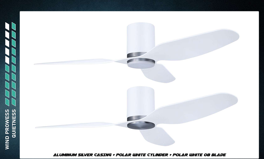 PO Gust Vspec IV 34"/ 44" Ceiling Fan