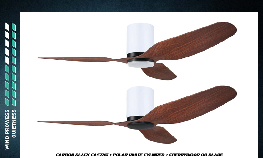 PO Gust Vspec IV 34"/ 44" Ceiling Fan