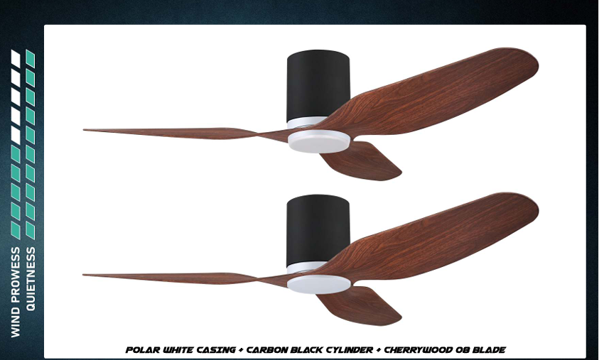 PO Gust Vspec IV 34"/ 44" Ceiling Fan