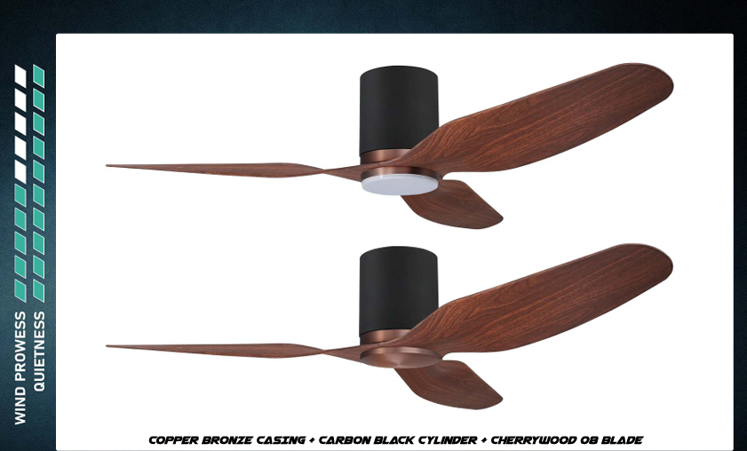 PO Gust Vspec IV 34"/ 44" Ceiling Fan