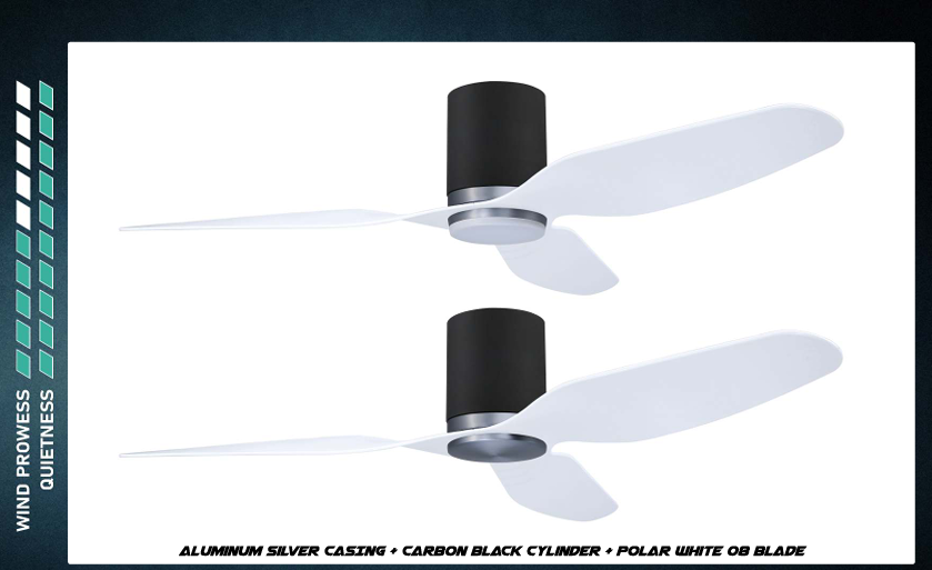 PO Gust Vspec IV 34"/ 44" Ceiling Fan