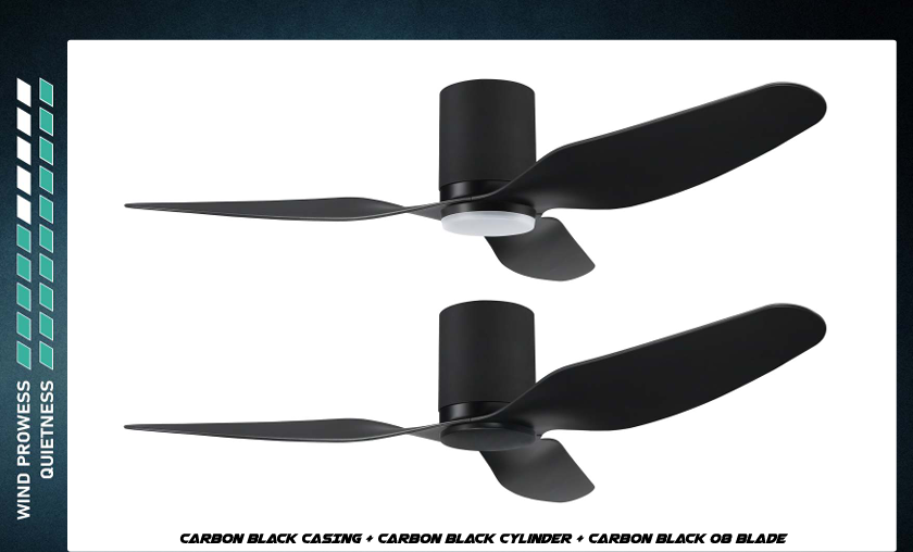 PO Gust Vspec IV 34"/ 44" Ceiling Fan
