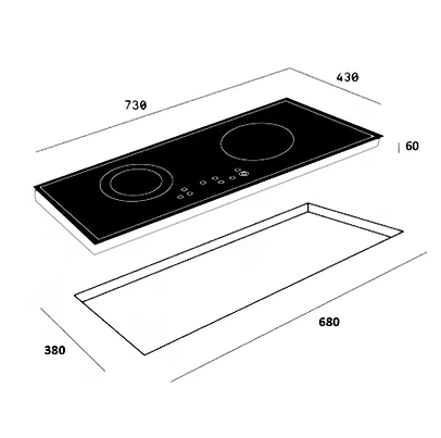 TEKA IBC 7322 S Induction Hob