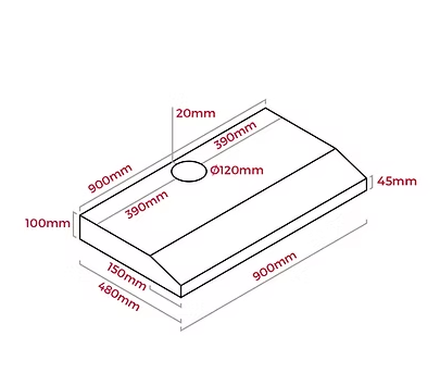 Teka HGI 902 Slimline Hood