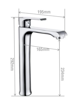 ZAFFIRO PF-1302 MIXER TAP