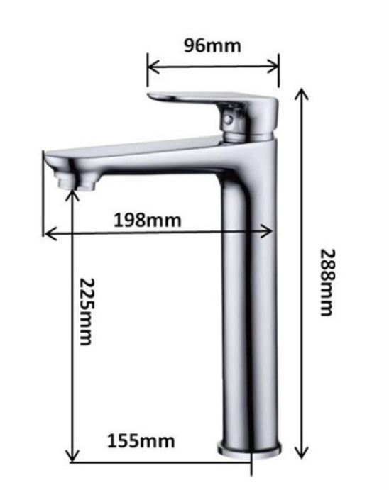 ZAFFIRO PF-3402BG MIXER TAP