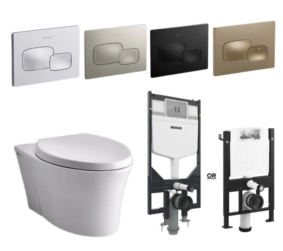 Kohler Veil Wall Hung Toilet Bowl