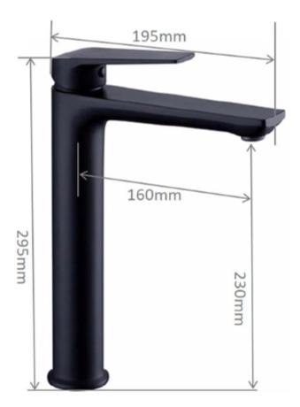 ZAFFIRO PF-1402GM MIXER TAP