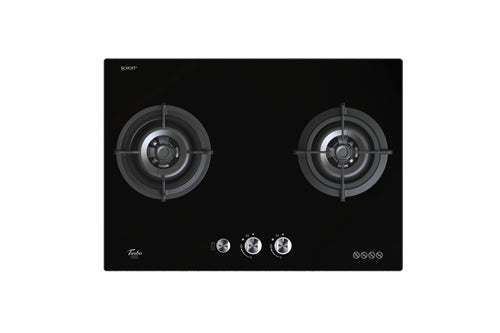 Turbo Incanto T702GV 70cm 2 burners built-in glass hob