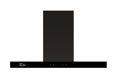 Turbo Incanto TAE910 90cm black colour chimney hood with touch control