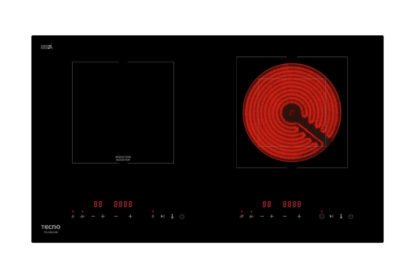 Tecno Induction-Ceramic Hybrid Hob