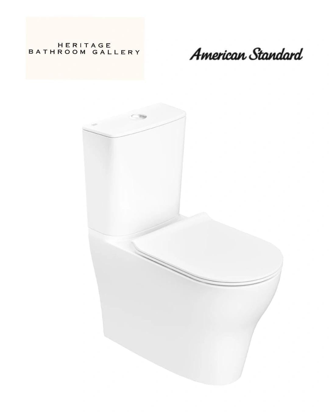 American Standard CL26265 Cygnet Raised Height Close Coupled Toilet
