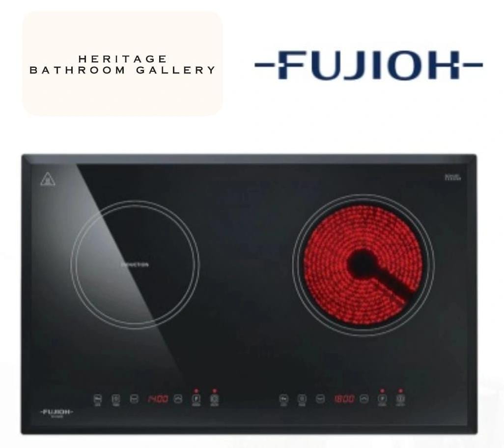 Fujioh FH-IC6020 Induction & Ceramic Hybrid Hob (Black Glass)