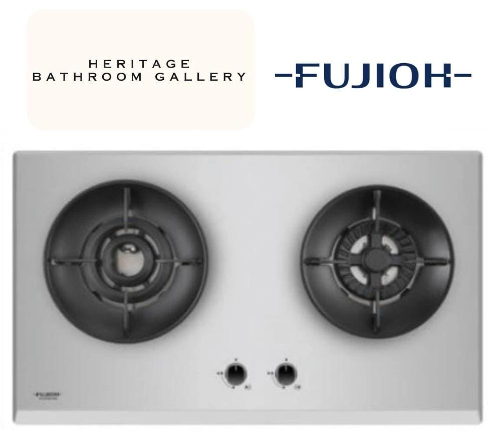 Fujioh FH-GS7020 SVSS 2 Burner Double Inner Flame Stainless Steel Gas Hob