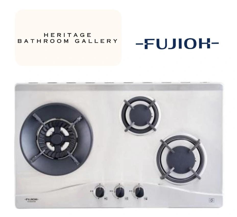Fujioh FH-GS5035 SVSS 3 Burner Stainless Steel Gas Hob