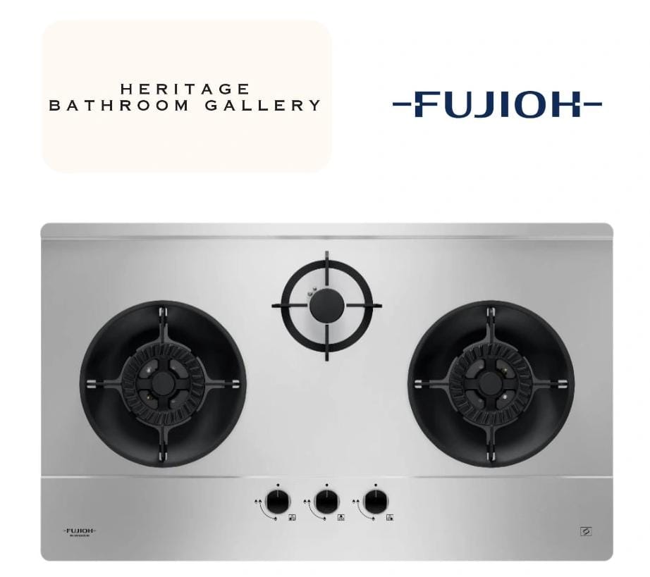 Fujioh FH-GS6530 SVSS 3 Burner Stainless Steel Gas Hob